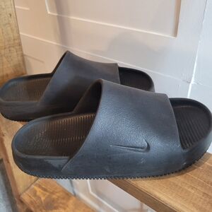 Nike Calm Black Kids Slide Sandals